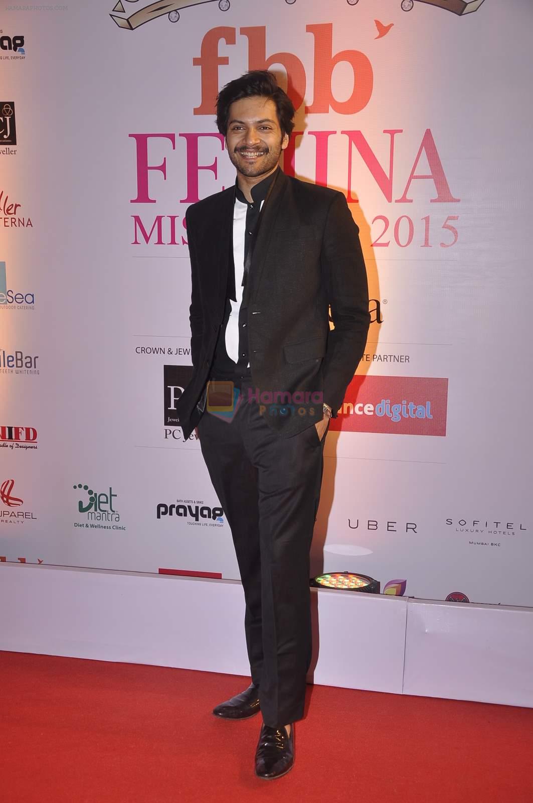 Ali Fazal at Femina Miss India finals red carpet in Yashraj Studios on 28th March 2015
