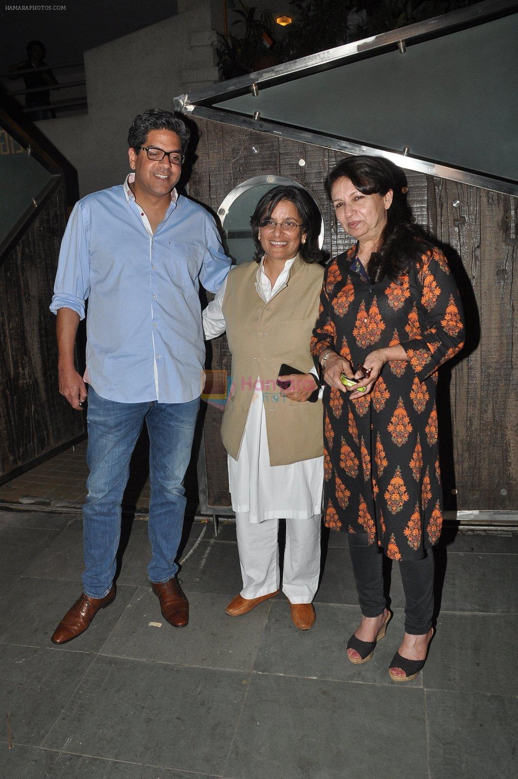 Sharmila Tagore at Saif & Kareena Kapoor Khan's bash_ in Mumbai on 29th March 2015