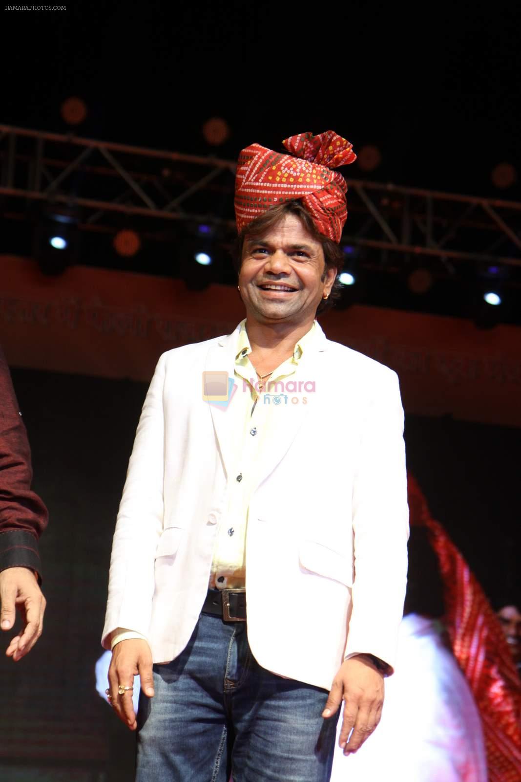 Rajpal Yadav at Rajasthan movie awards meet in Goregaon on 30th March 2015