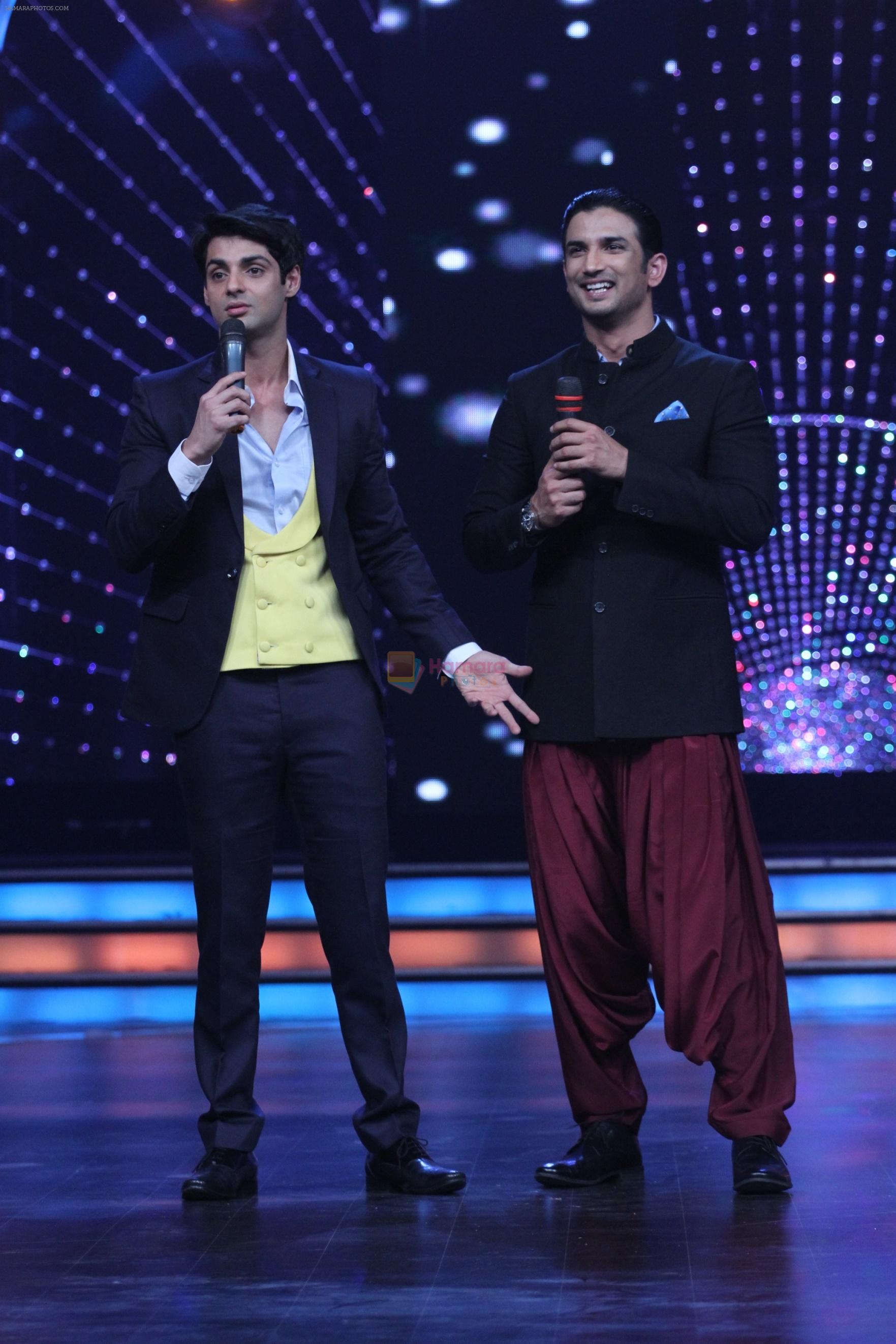 Sushant Singh Rajput on the sets of Zee TV DID Super Moms to promote his upcoming movie on 31st March 2015