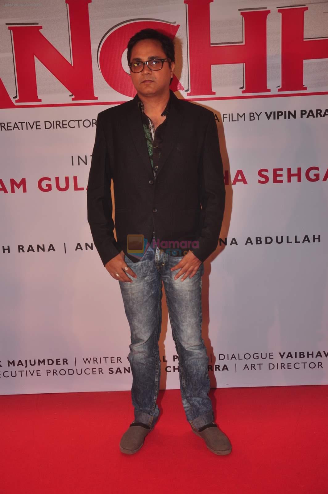 Vipin Parashar at the launch of R-Vision's movie Udanchhoo directed by Vipin Parashar in Mumbai on 31st March 2015