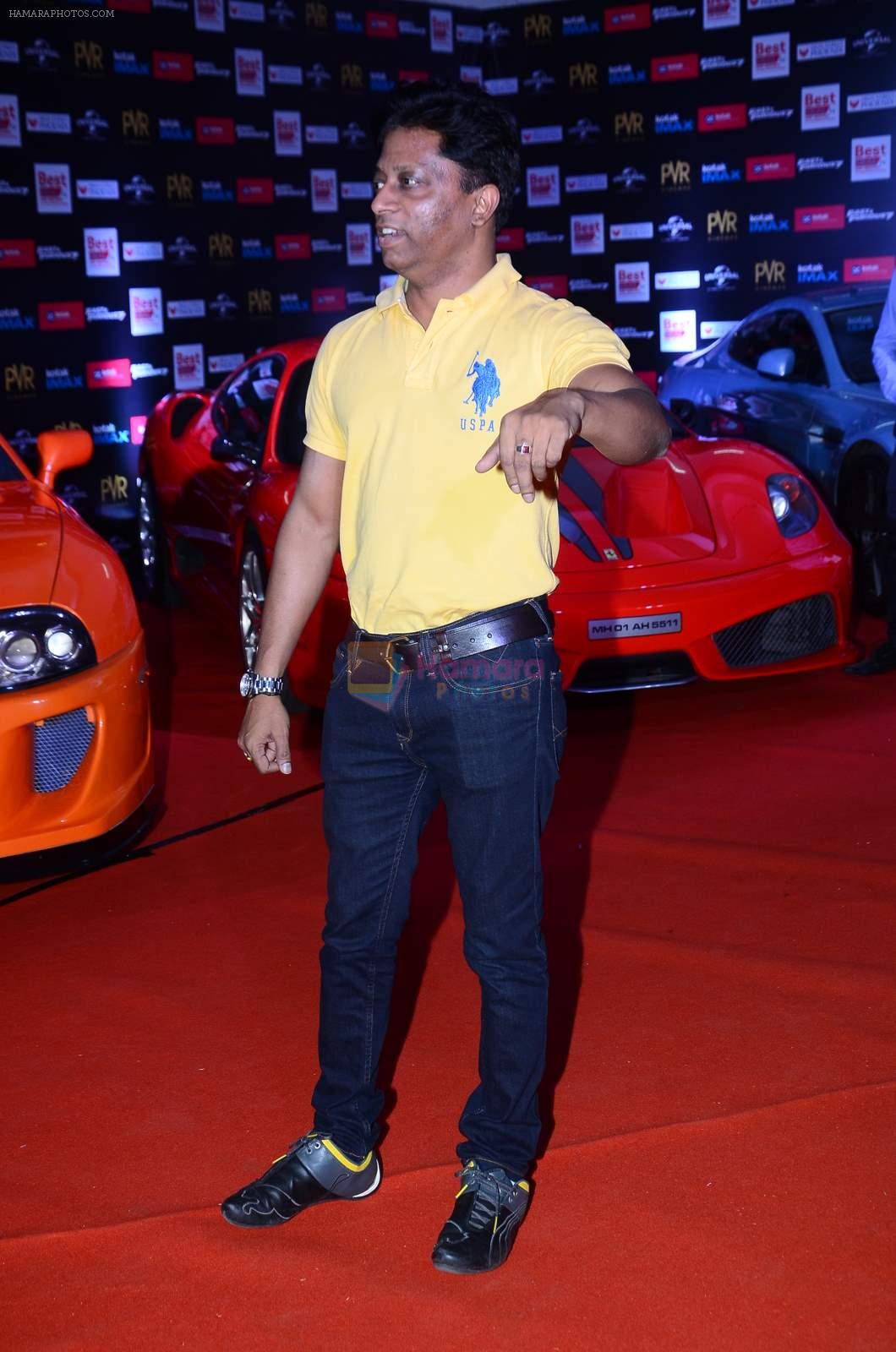 at the premiere of Fast N Furious 7 premiere in PVR, Mumbai on 1st April 2015