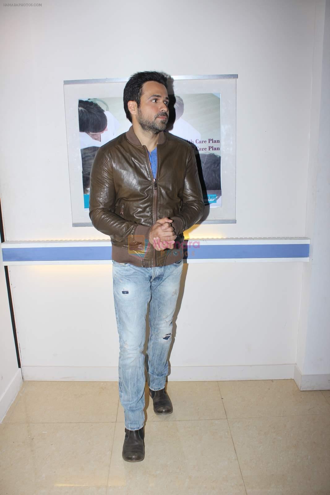 Emraan Hashmi promotes Mr X on tv sets in Kanjumarg, Mumbai on 2nd April 2015