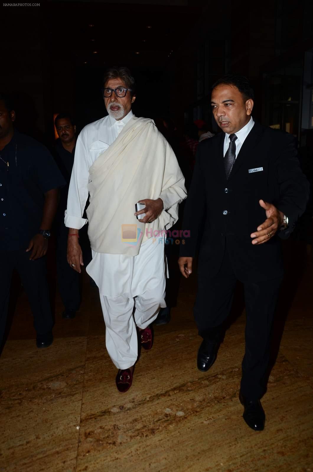 Amitabh Bachchan at Manish Malhotra presents Mijwan-The Legacy in Grand Hyatt, Mumbai on 4th April 2015