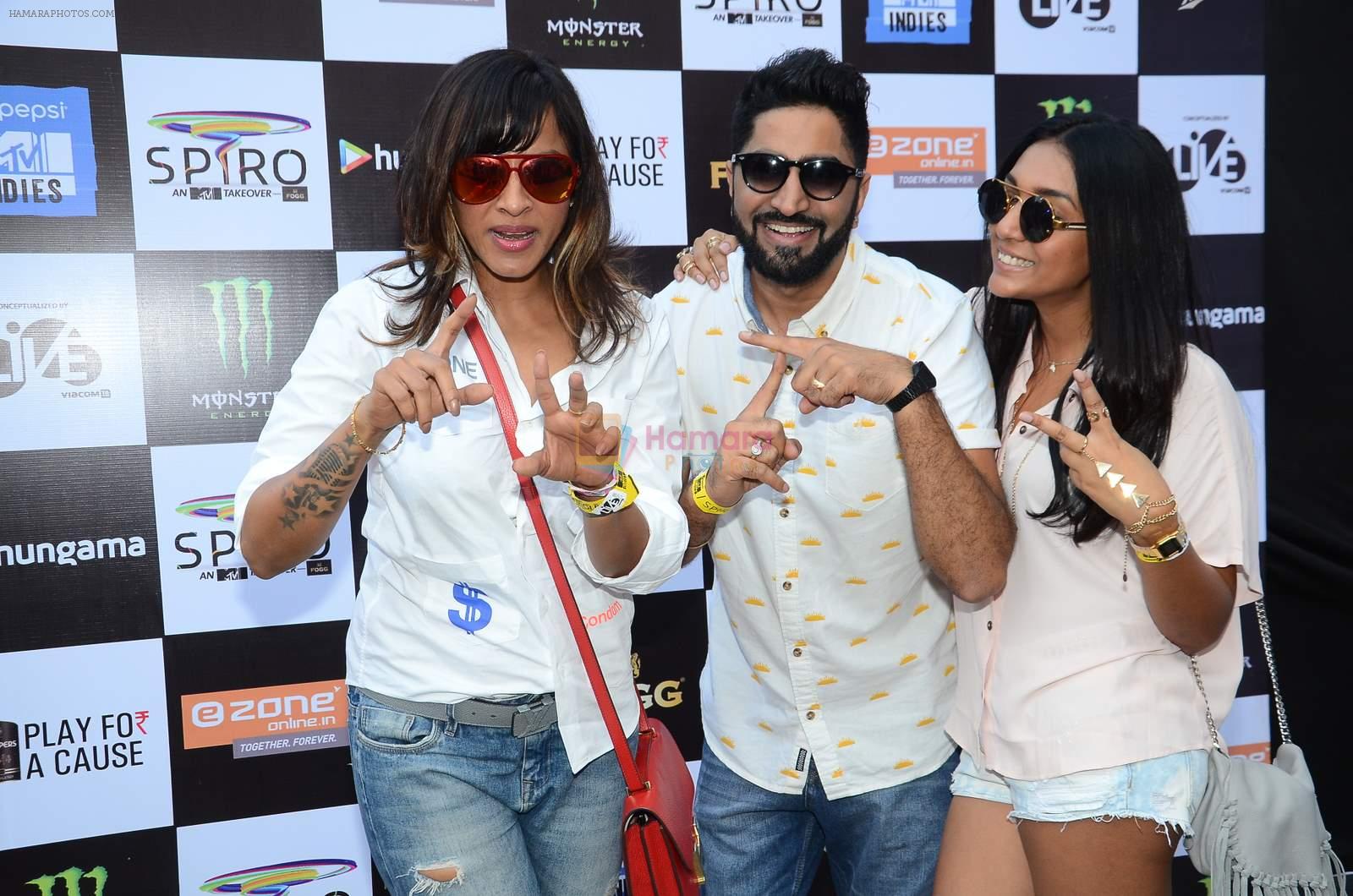 Manasi Scott, Shweta Salve at MTV Indiies Spiro event in Mehboob on 4th April 2015