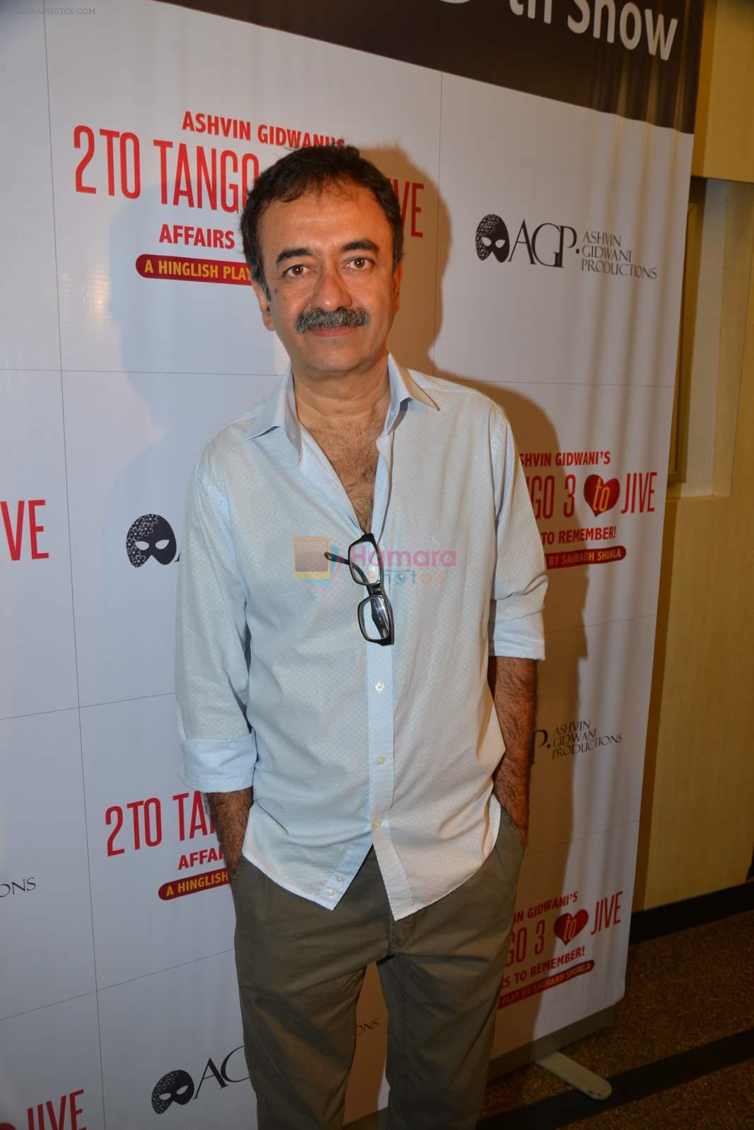 Rajkumar Hirani at Ashvin Gidwani's 50th Show 2 to Tango 3 to Jive in Bhaidas Hall on 4th April 2015