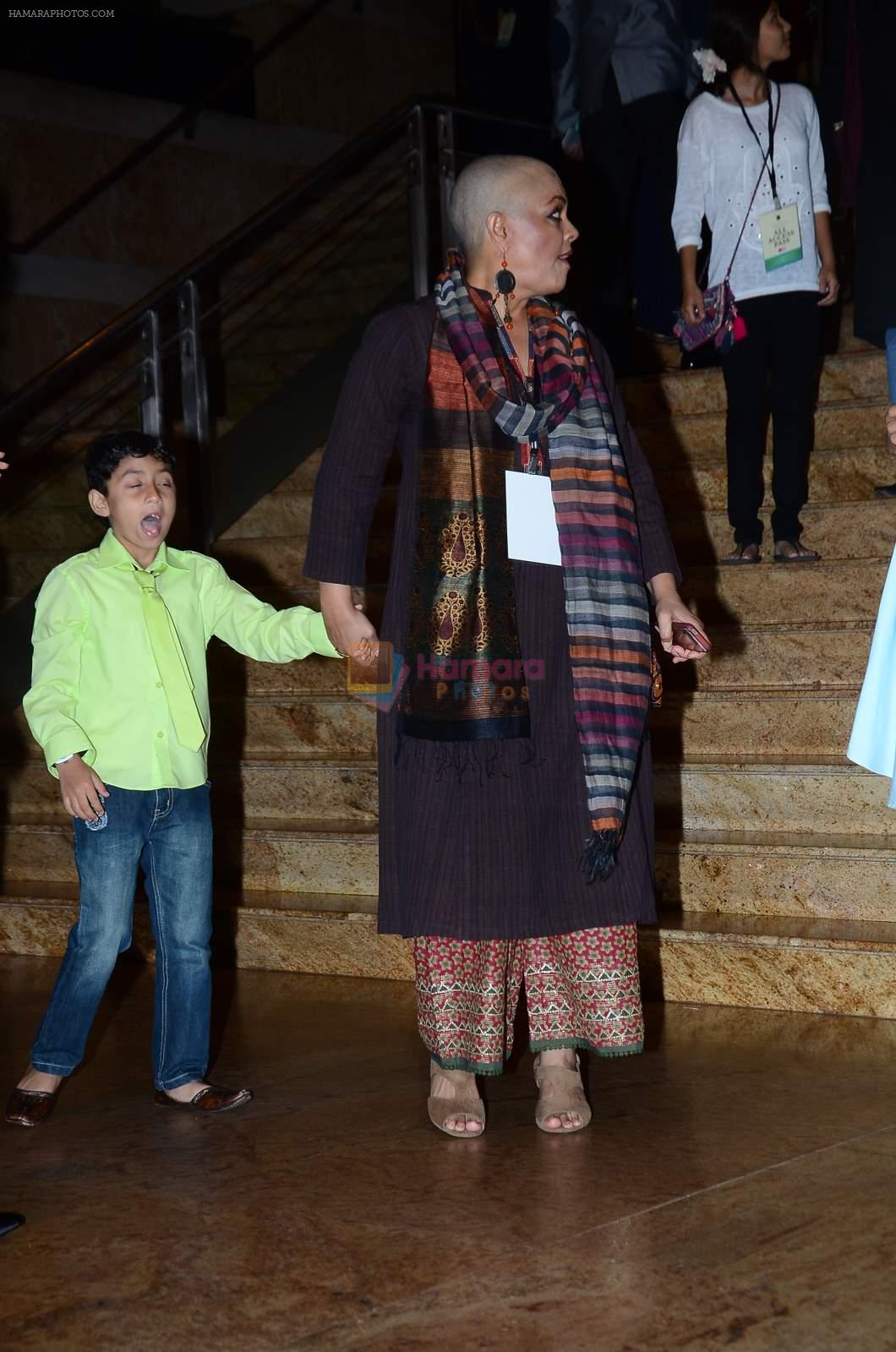 Tanvi Azmi at Manish Malhotra presents Mijwan-The Legacy in Grand Hyatt, Mumbai on 4th April 2015