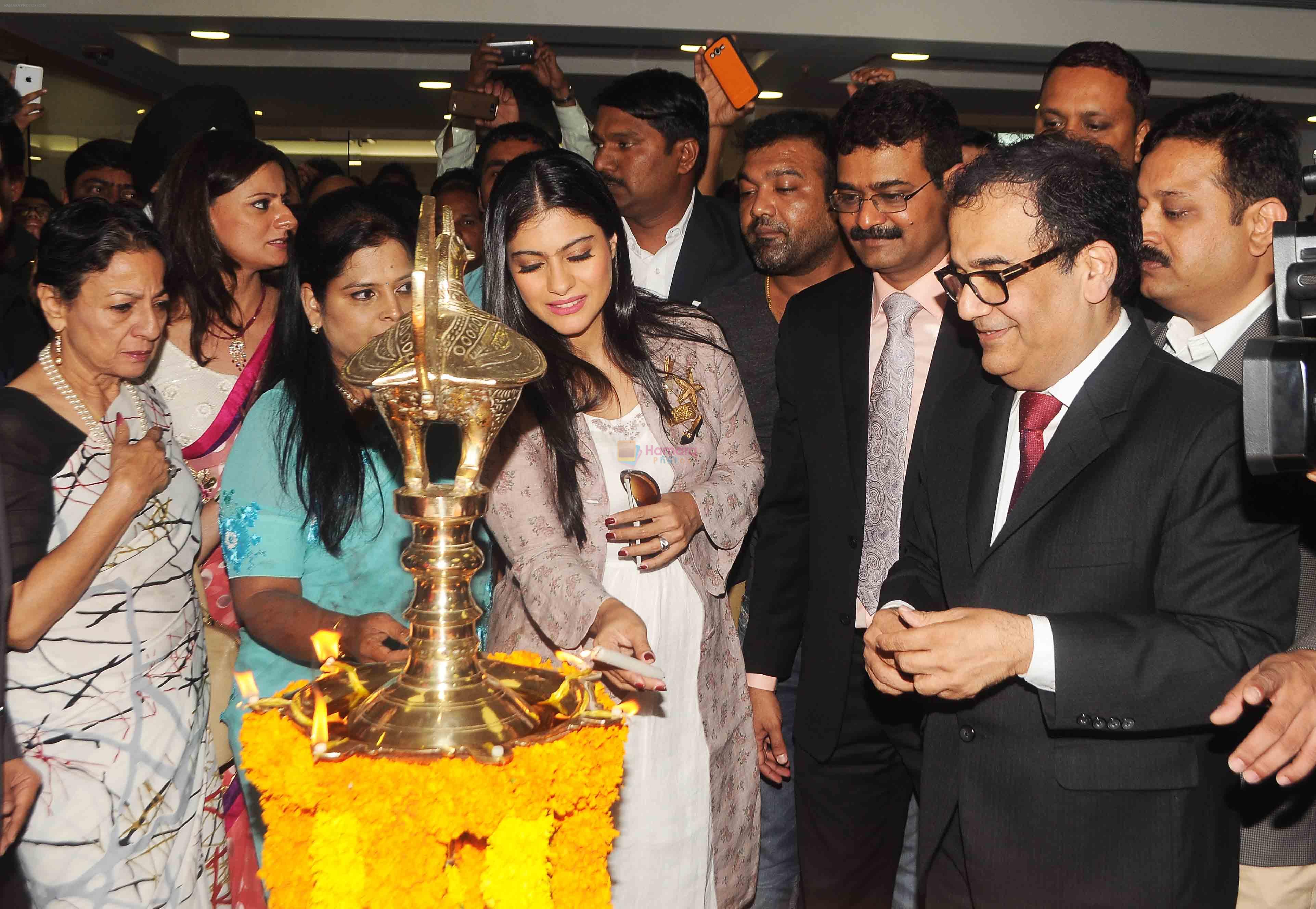 Kajol, Tanuja at 'surya Mother & Child Care_ Hospital launch in Wakad, Pune.