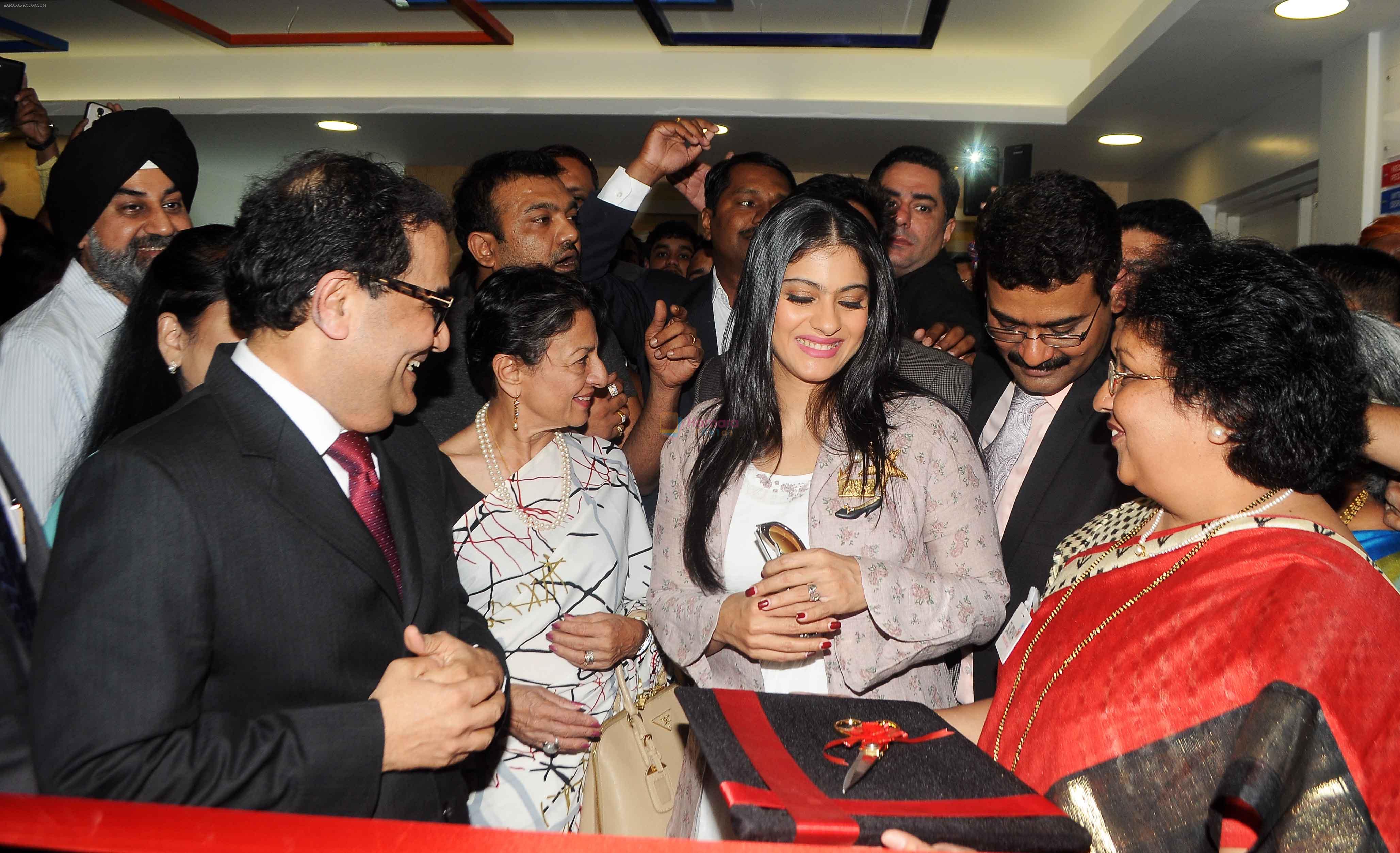 Kajol, Tanuja at 'surya Mother & Child Care_ Hospital launch in Wakad, Pune.
