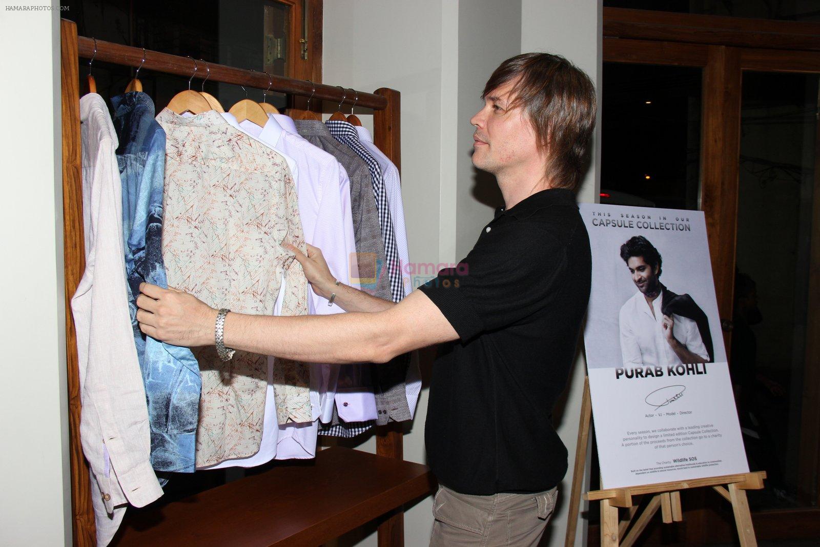 Luke Kenny at The Bombay Shirt Company event in Mumbai on 7th April 2015