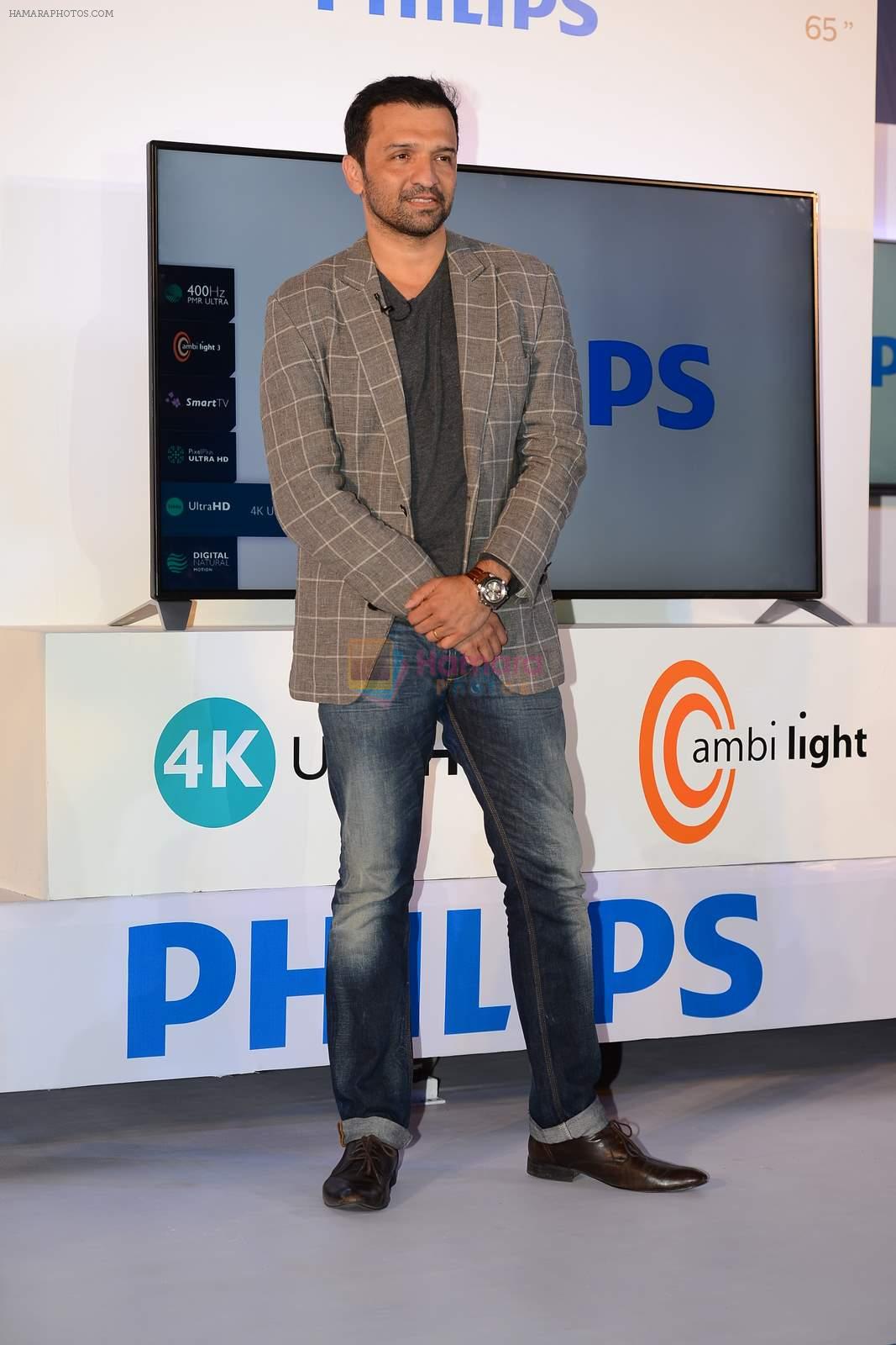 Atul Kasbekar endorse new 4k TV in Bandra, Mumbai on 7th April 2015