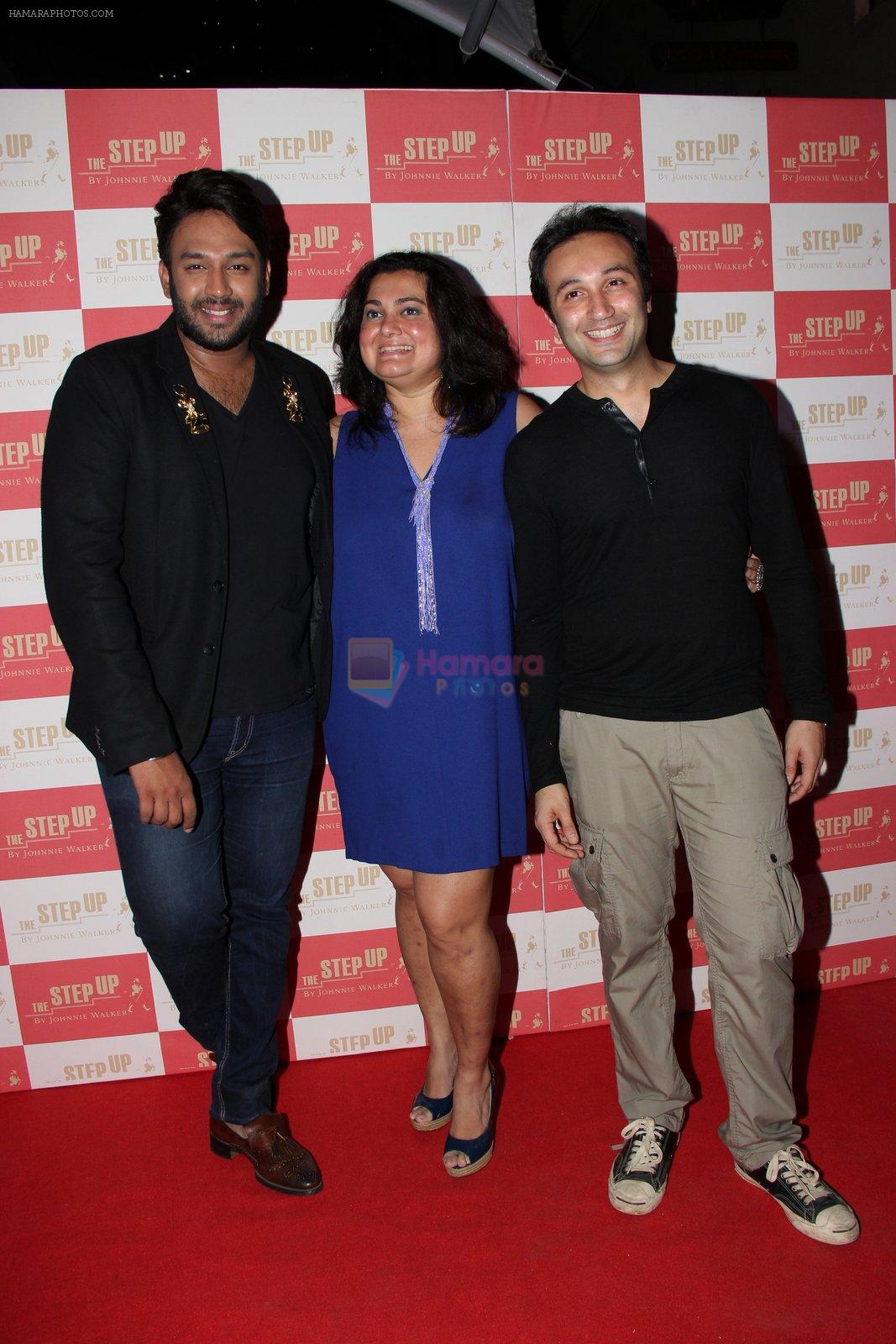 Nikhil Thampi, Divya Palat, Aditya Hitkari at The Step Up Finale in Mumbai on 7th April 2015
