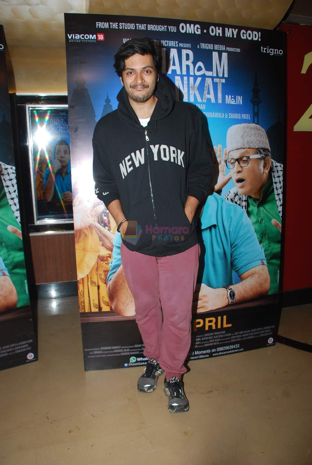 Ali Fazal at the Premiere of Dharam Sankat Mein in PVR on 8th April 2015