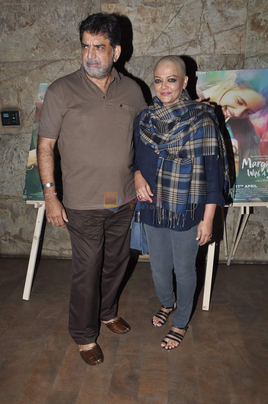 Tanvi Azmi at Margarita with a straw screening in Lightbox, Mumbai on 8th April 2015