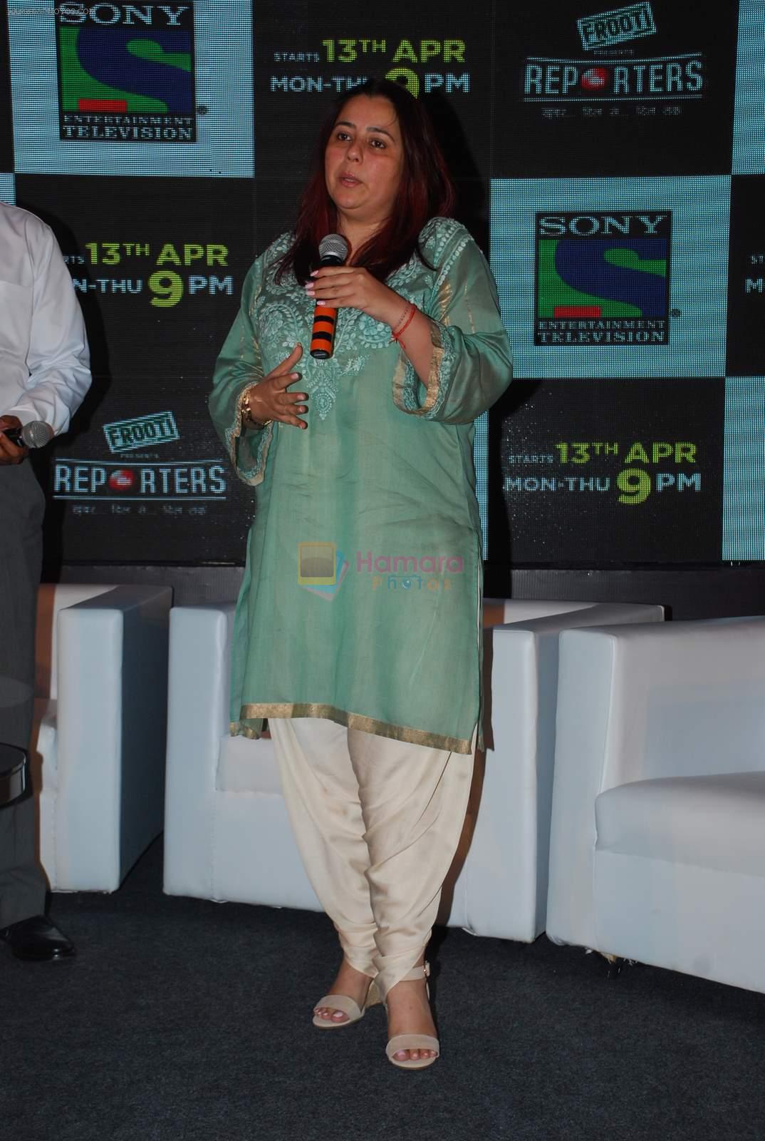 Shrishti Arya at Sony Reporters launch in Westin, Mumbai on 9th April 2015