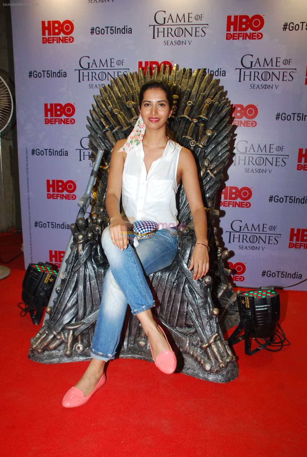 Manasvi Mamgai at Indian censored screening of Game of Thrones in Lightbox, Mumbai on 9th April 2015