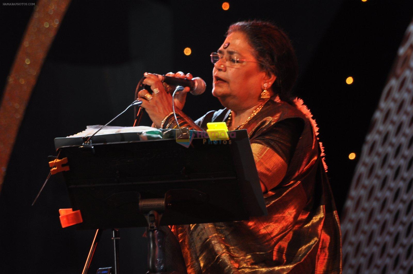 Usha Uthup at ICICI NRI of the year award in Mumbai on 10th April 2015