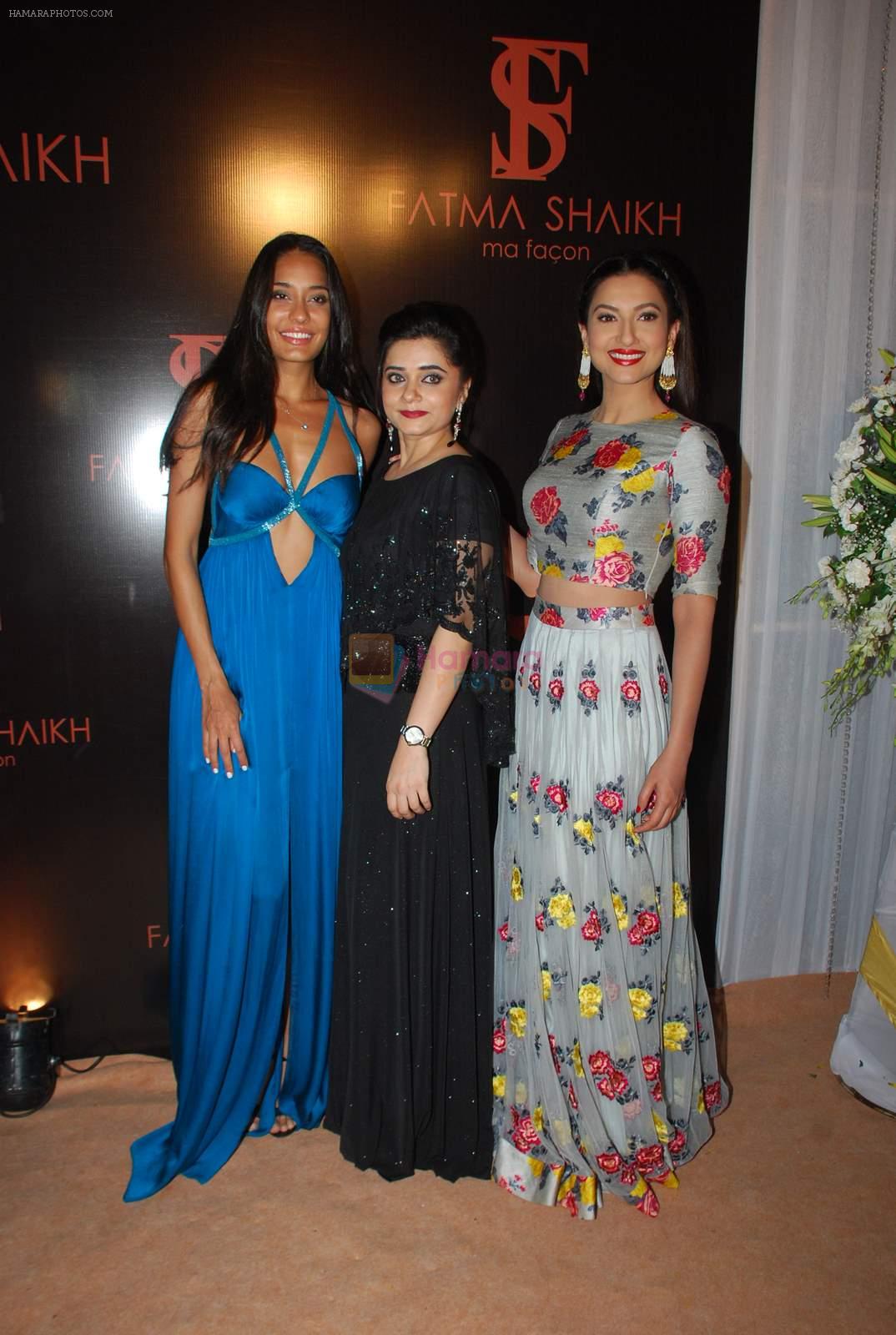 Lisa Haydon, Gauhar Khan at Fatima Shaikh store launch in Bandra, Mumbai on 10th April 2015