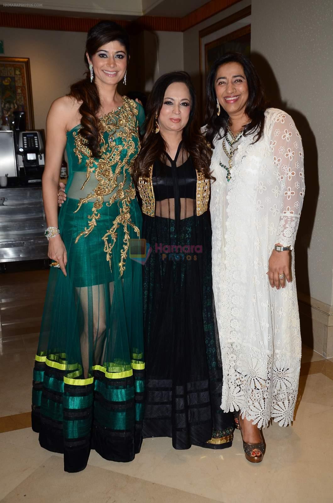 Pooja Batra, Smita Thackeray, Anu Ranjan on ramp for Beti show in J W Marriott on 12th April 2015