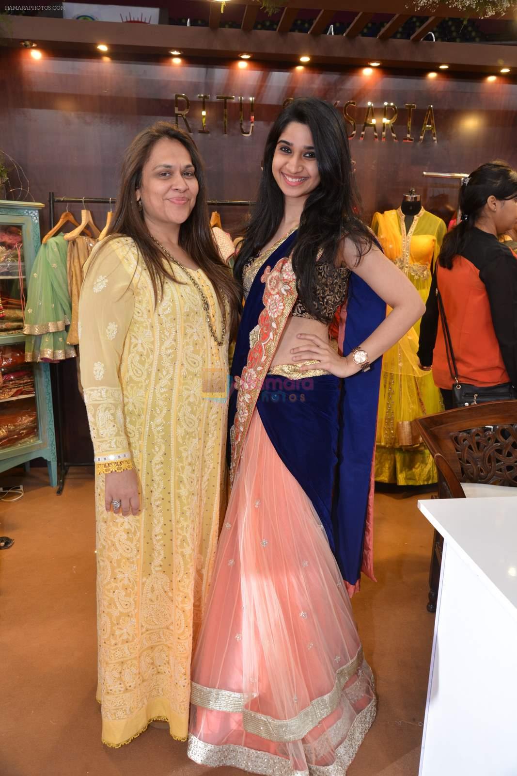 at Sumona couture for Bridal Asia in NSCI on 12th April 2015