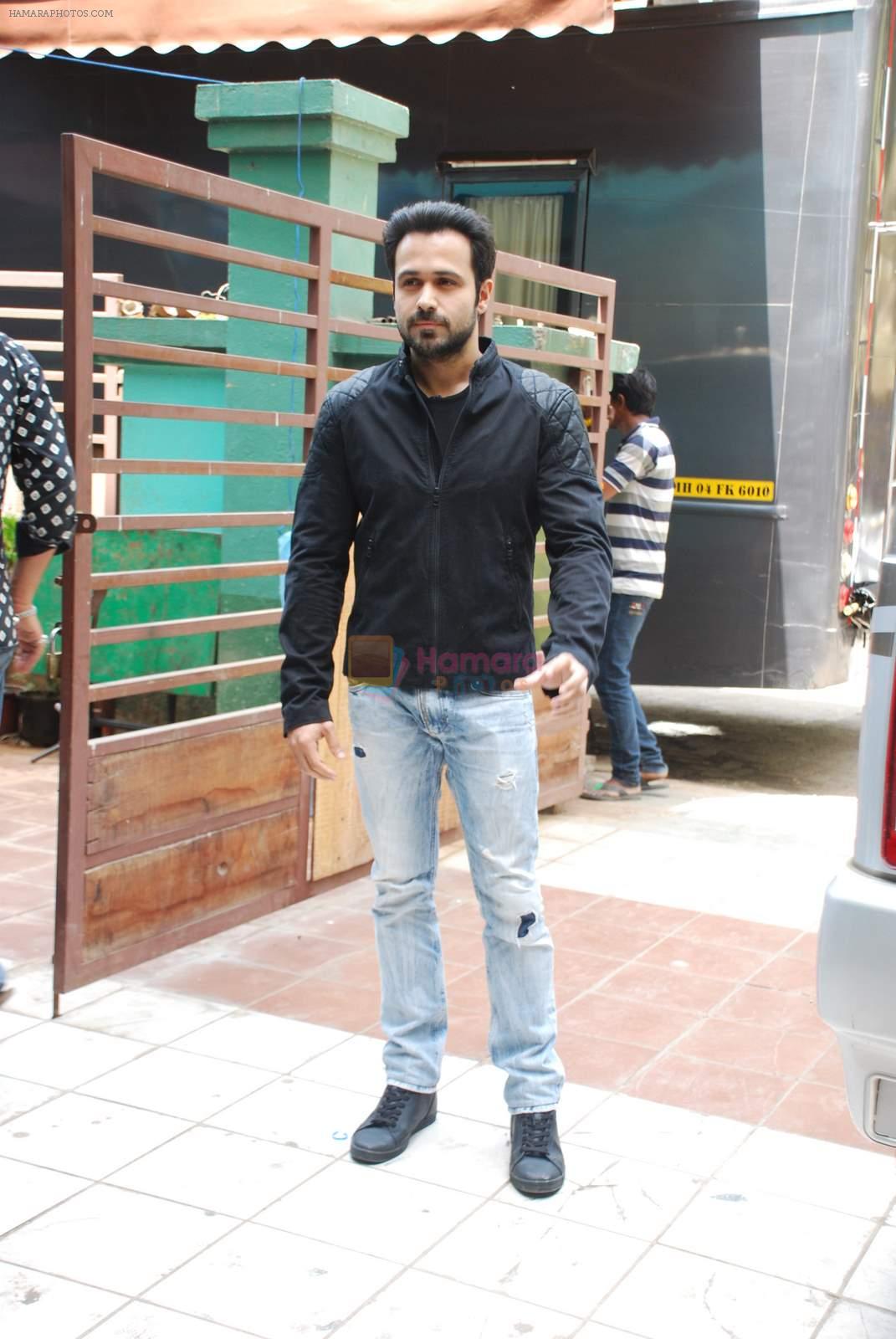 Emraan Hashmi at Mr X Promotions on CID sets in Malad, Mumbai on 12th April 2015