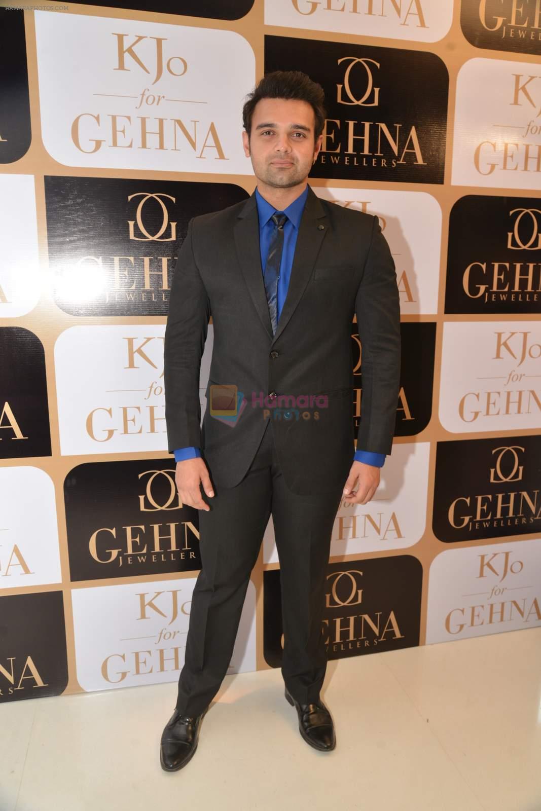 Mahaakshay Chakraborty at the Launch of Karan Johar's special edition Holiday Line by Gehna Jewellers in Mumbai on 13th April 2015