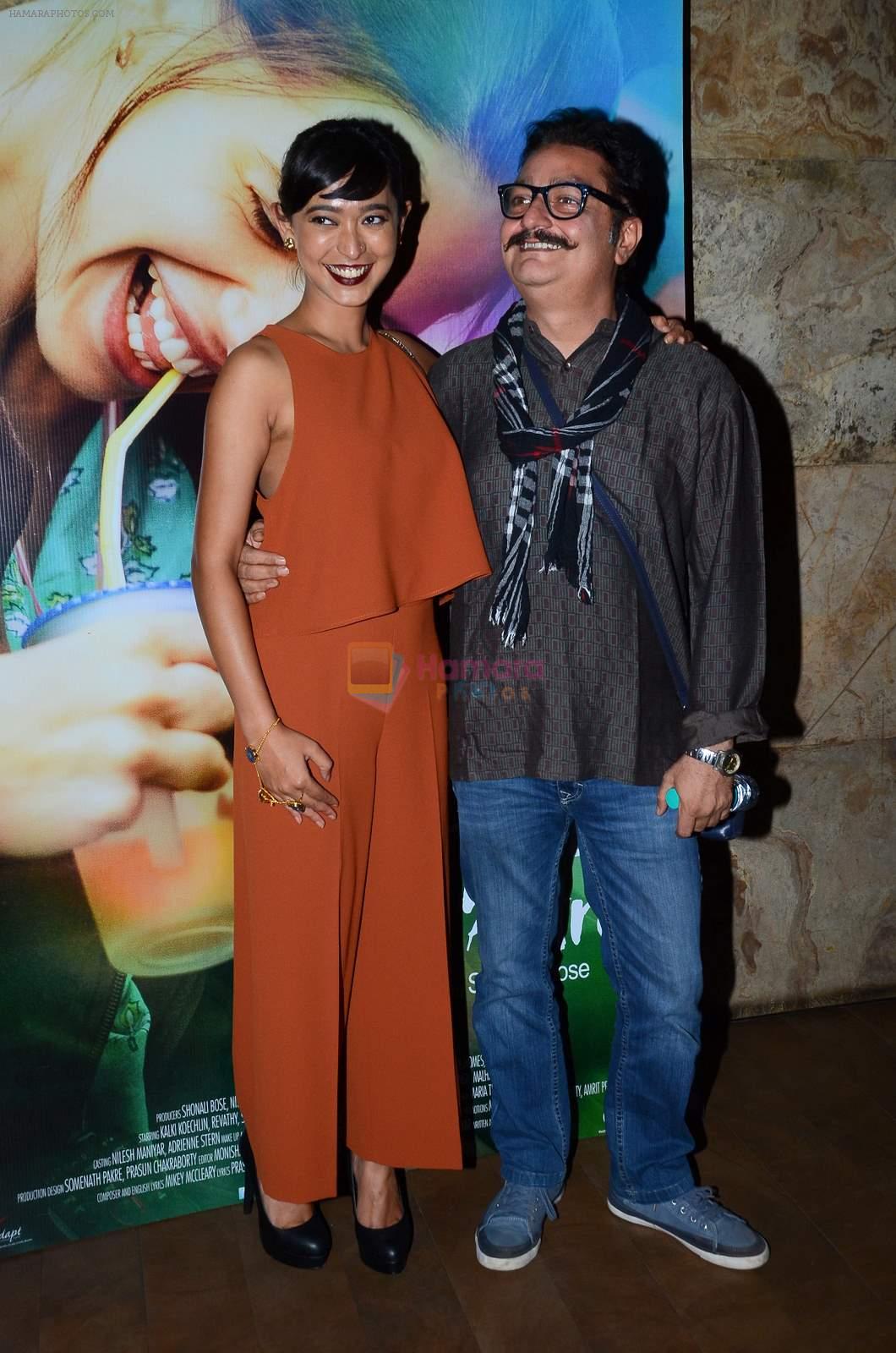 Sayani Gupta, Vinay Pathak at the special screening of Margarita With A Straw in Lightbox on 13th April 2015