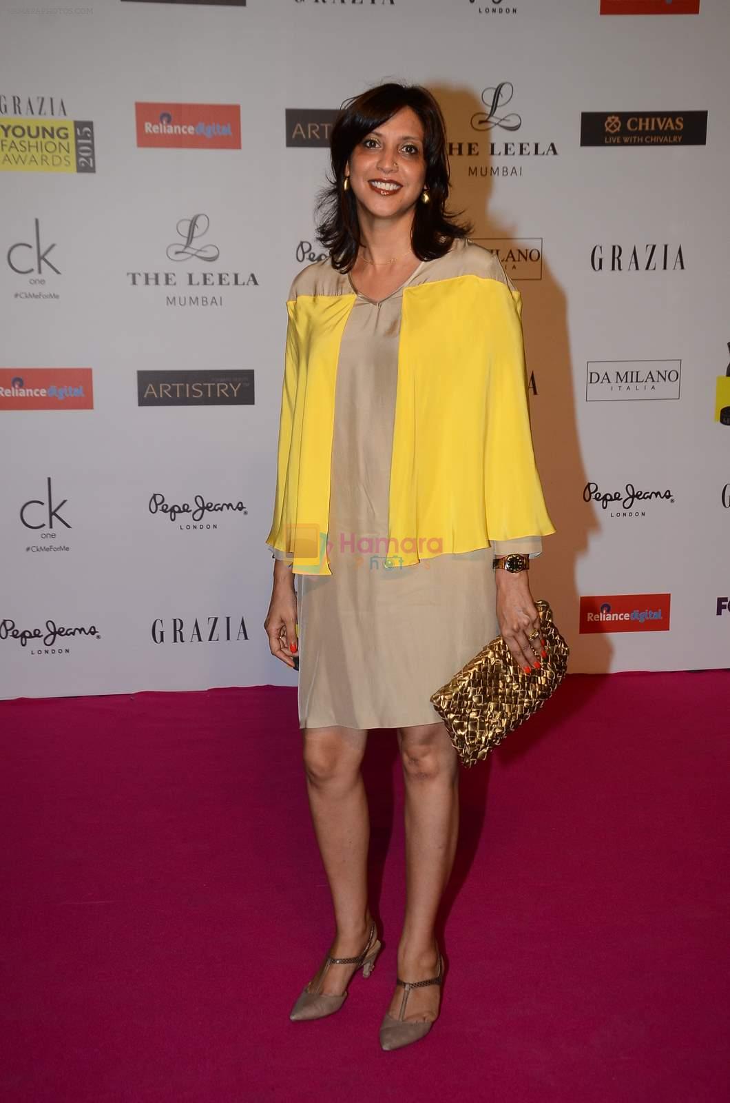at Grazia young fashion awards red carpet in Leela Hotel on 15th April 2015