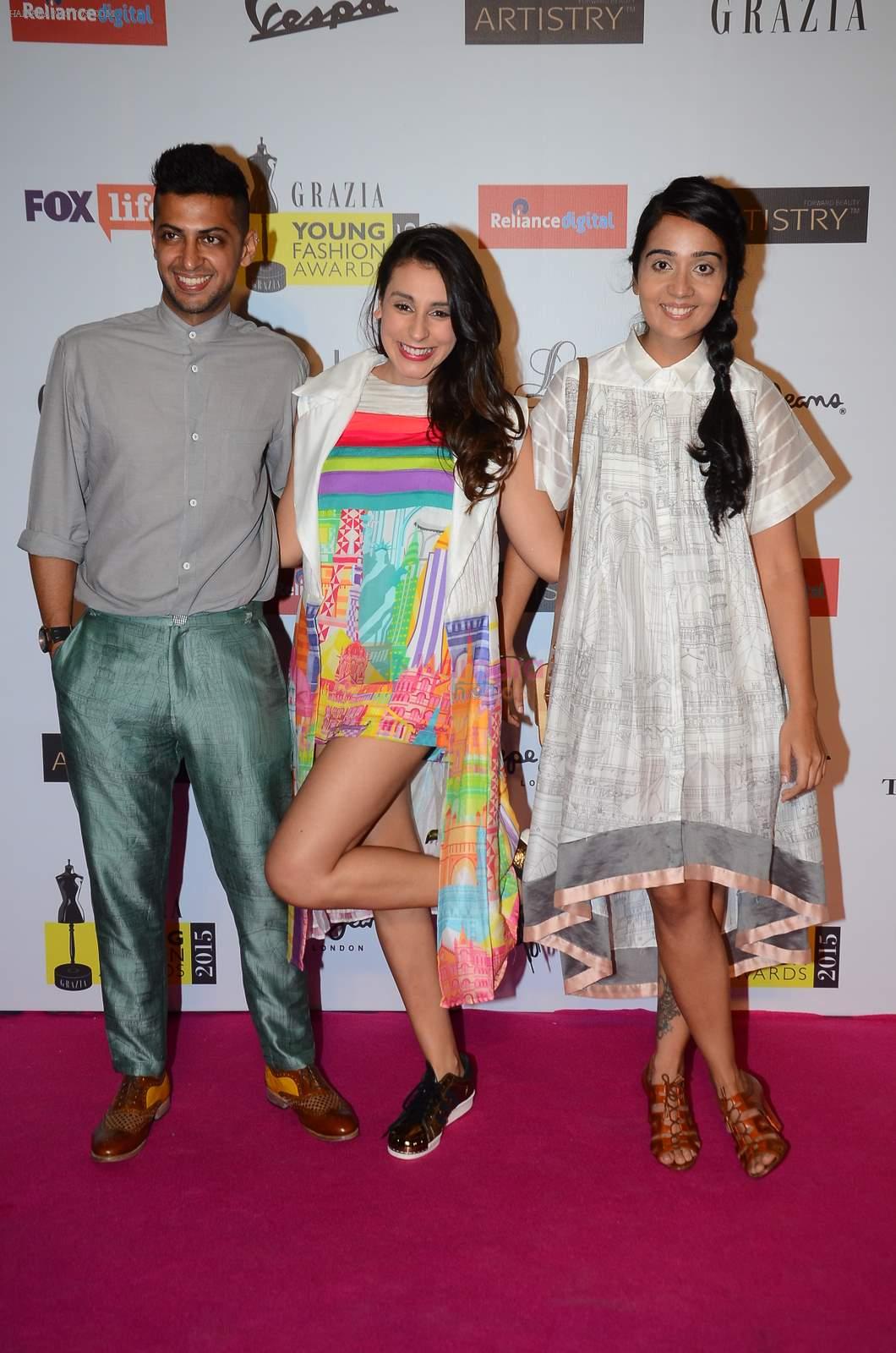 Anindita Nayar at Grazia young fashion awards red carpet in Leela Hotel on 15th April 2015