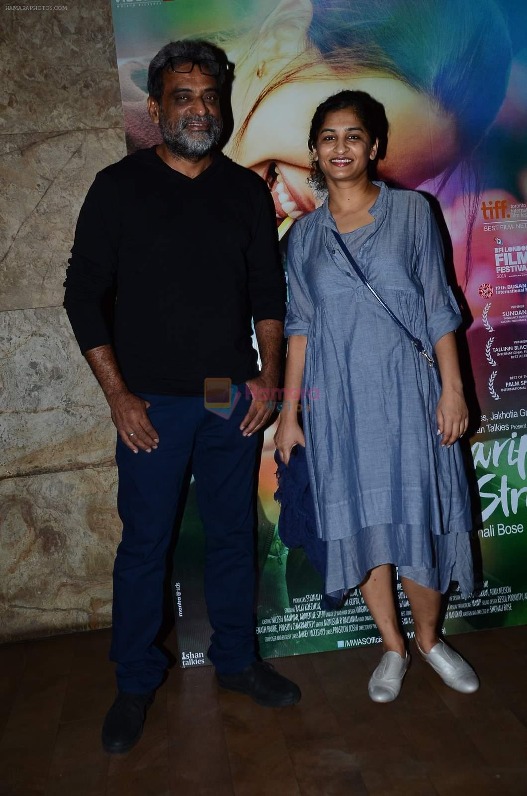 Gauri Shinde, R Balki at Margarita With A Straw screening in Mumbai on 16th April 2015