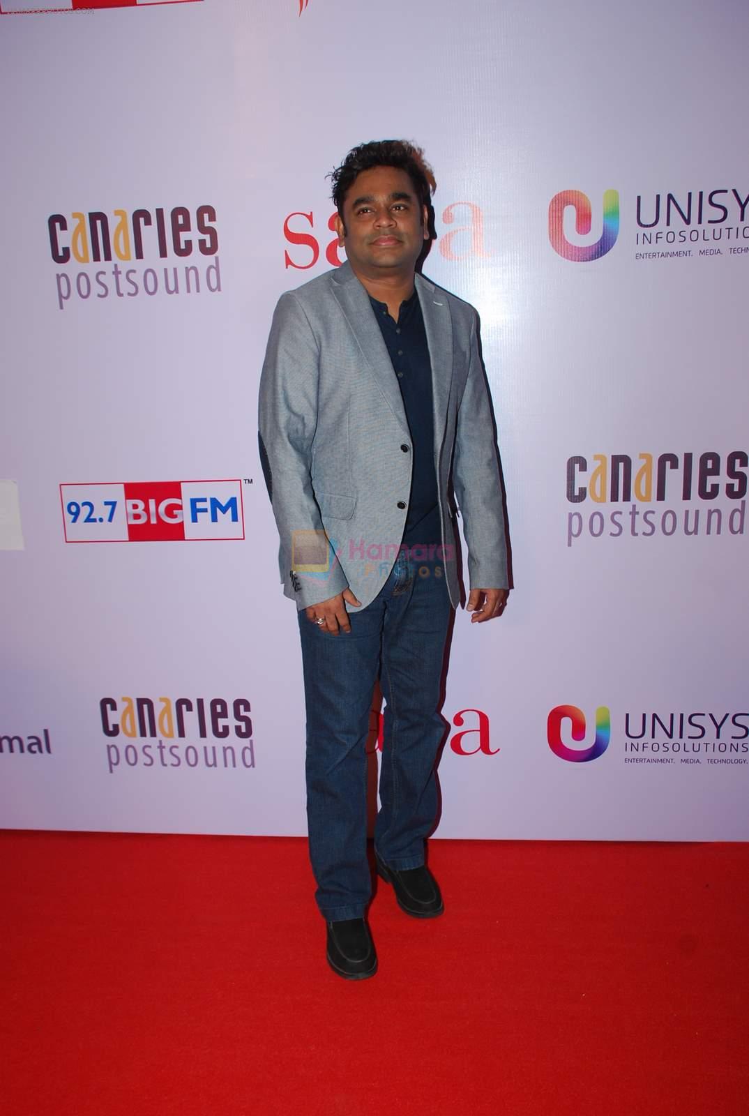 A R Rahman at Saga launch in Mumbai on 16th April 2015