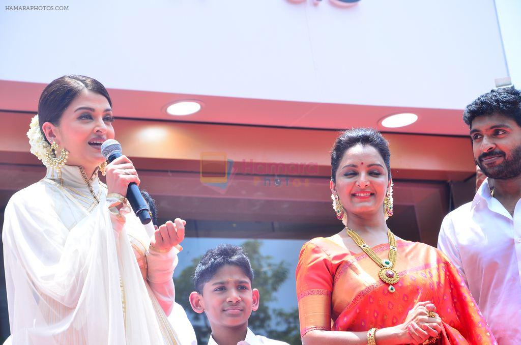 Aishwarya Rai Bachchan at Kalyan Jewellers Showroom in Chennai on 18th April 2015