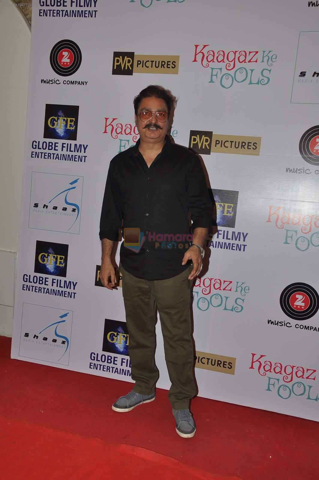 Vinay Pathak at Kaagaz ke fools music launch in Mumbai on 19th April 2015