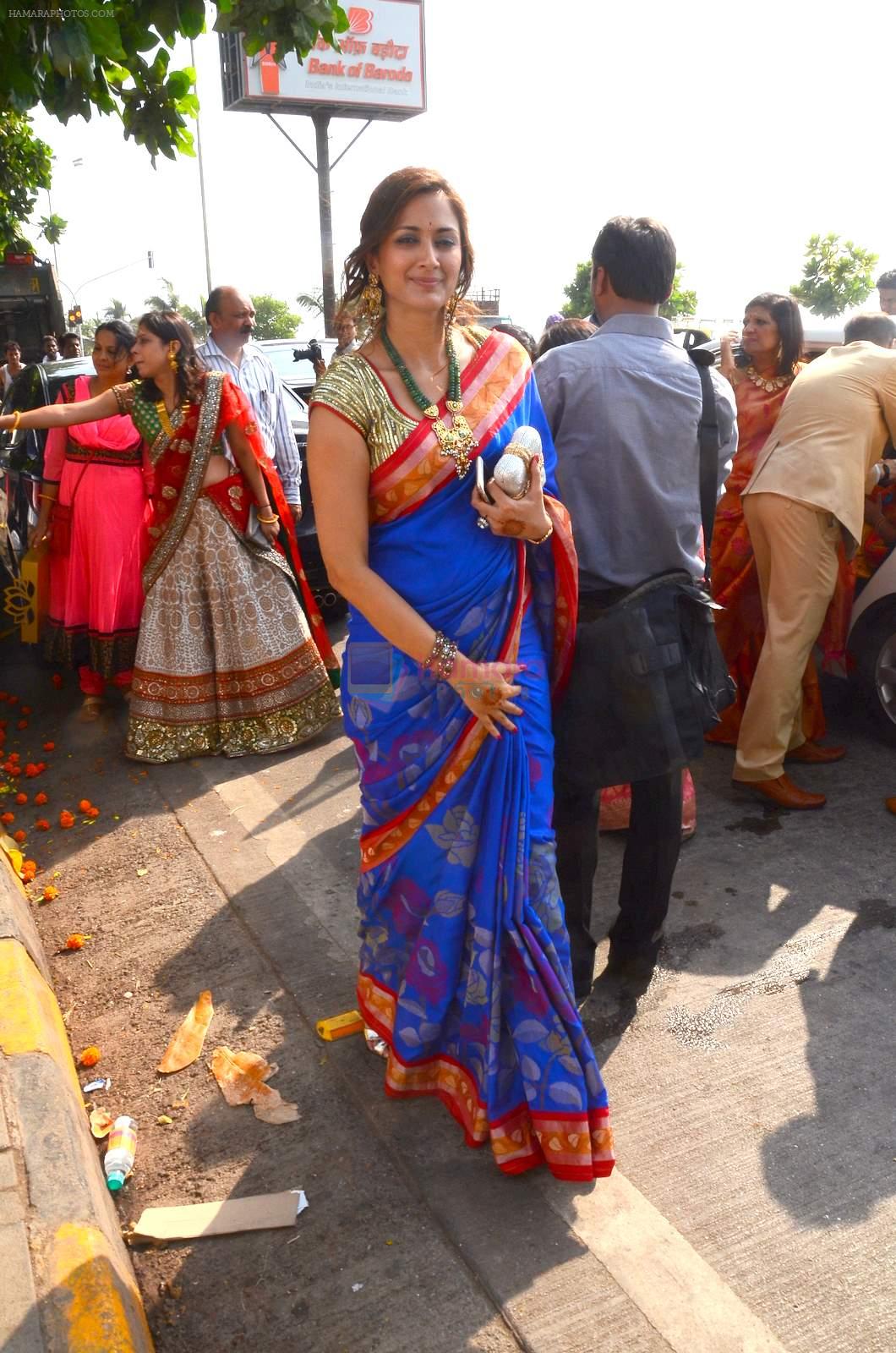 Gayatri Joshi snapped at a wedding in Blue Sea on 21st April 2015