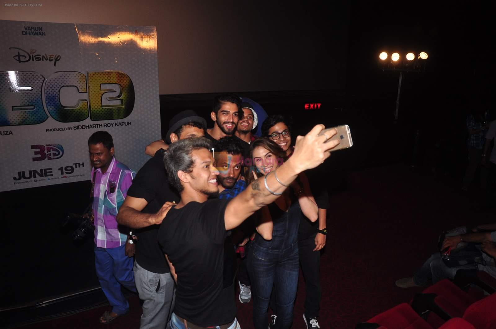 Lauren Gottlieb at ABCD 2 3D trailor launch today afternoon at pvr juhu on 21st April 2015