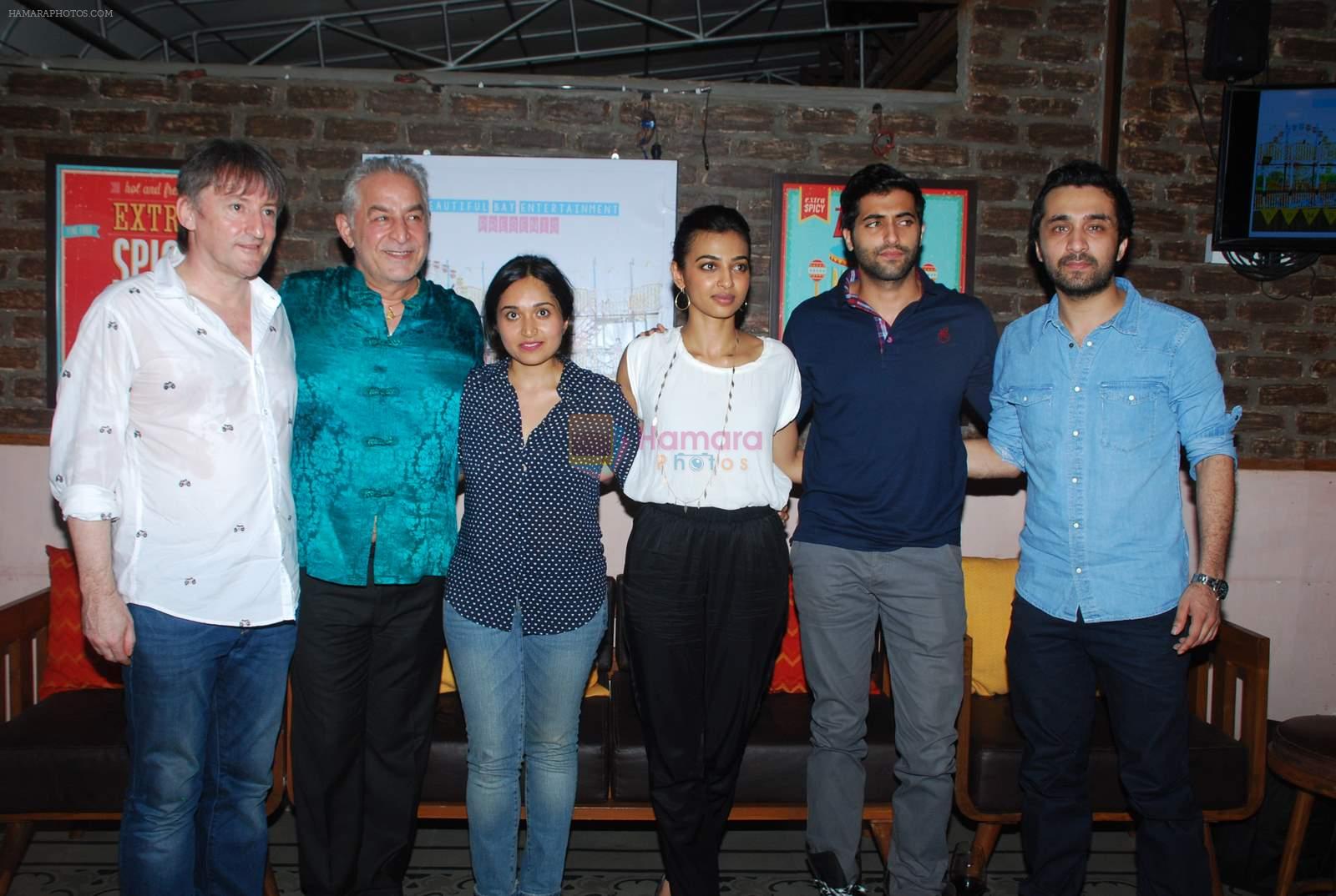 Radhika Apte, Dalip Tahil at Bombariya film announcement in Malad on 21st April 2015