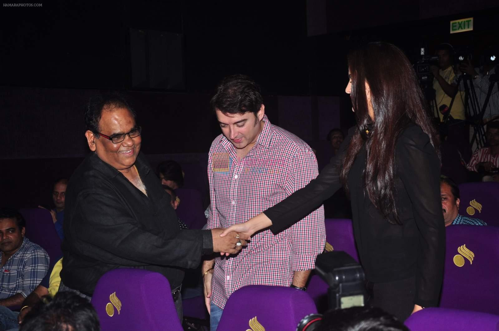 Satish Kaushik at Ritesh Sinha's film starring Jugal Hansraj screening in Sunny Super Sound on 23rd April 2015