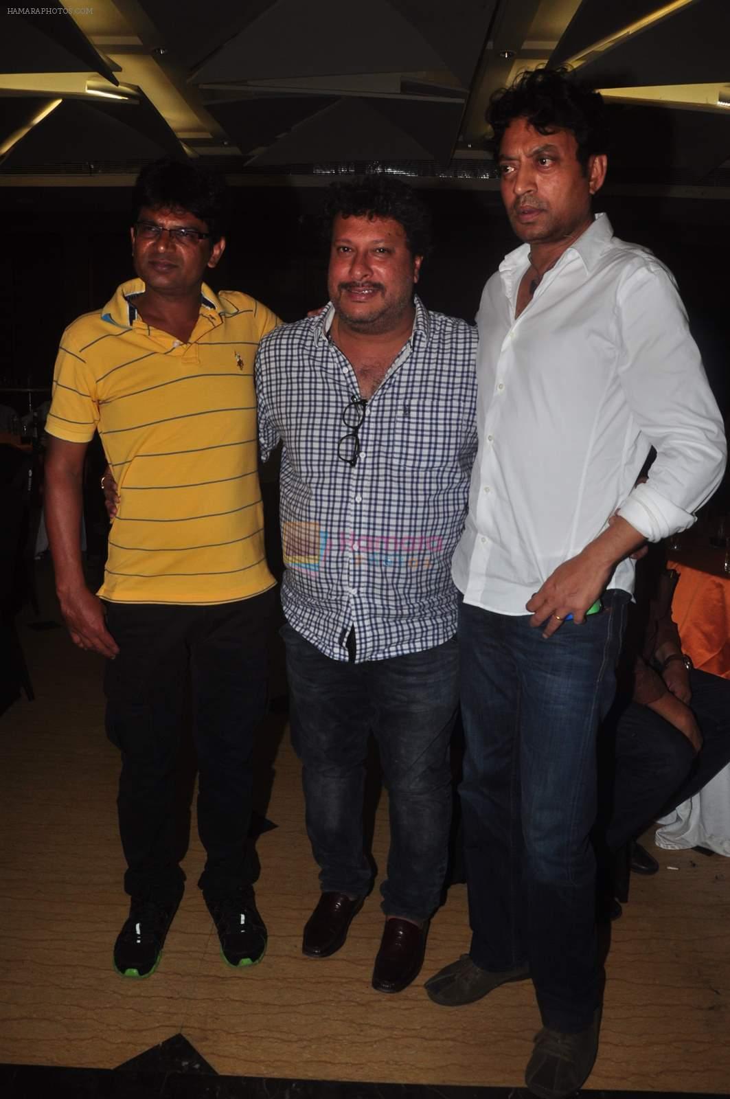 Irrfan Khan, Tigmanshu Dhulia at film Bumper Draw bash in Levo on 26th April 2015