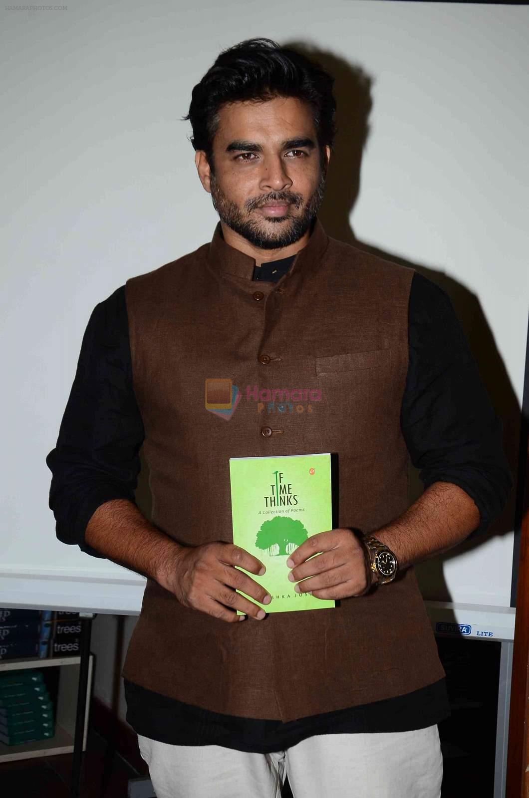 Madhavan at Anushka Joshi book launch in Fort on 28th April 2015