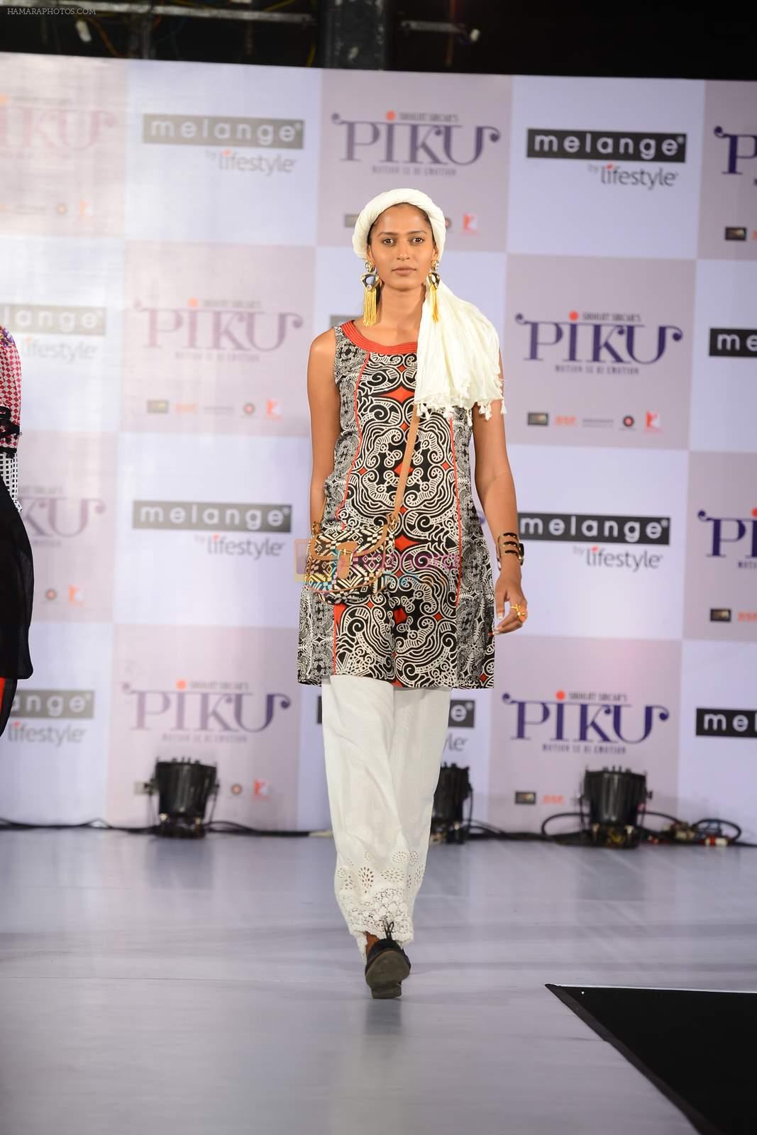 unveils Piku Melange ethnic chic look in Filmcity on 28th April 2015