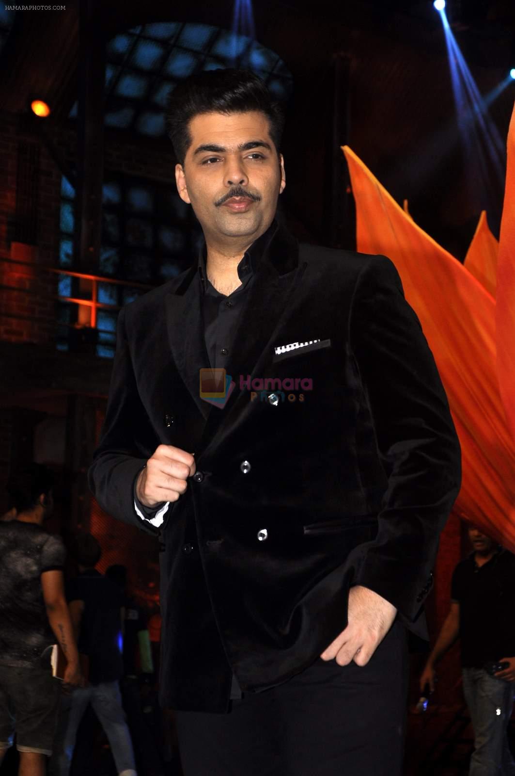 Karan Johar on the sets of India's Got Talent in Filmcity, Mumbai on 28th April 2015