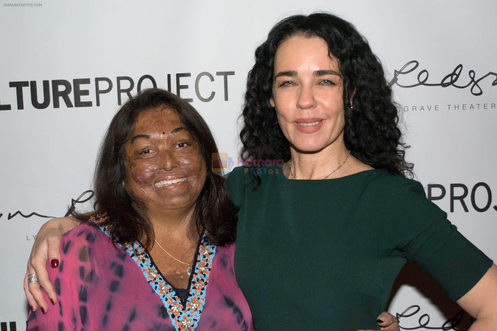 Sneha Jawale & Yael Farber at Nirbhaya's premiere at Brodway, NYC