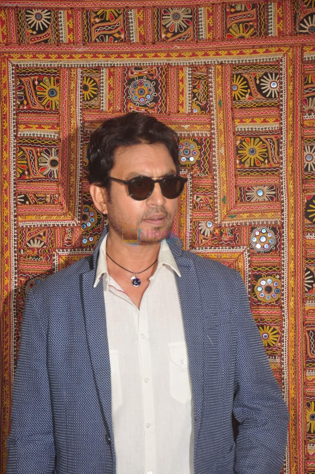 Irrfan Khan at Piku promotional press meet in JW Marriott on 2nd May 2015