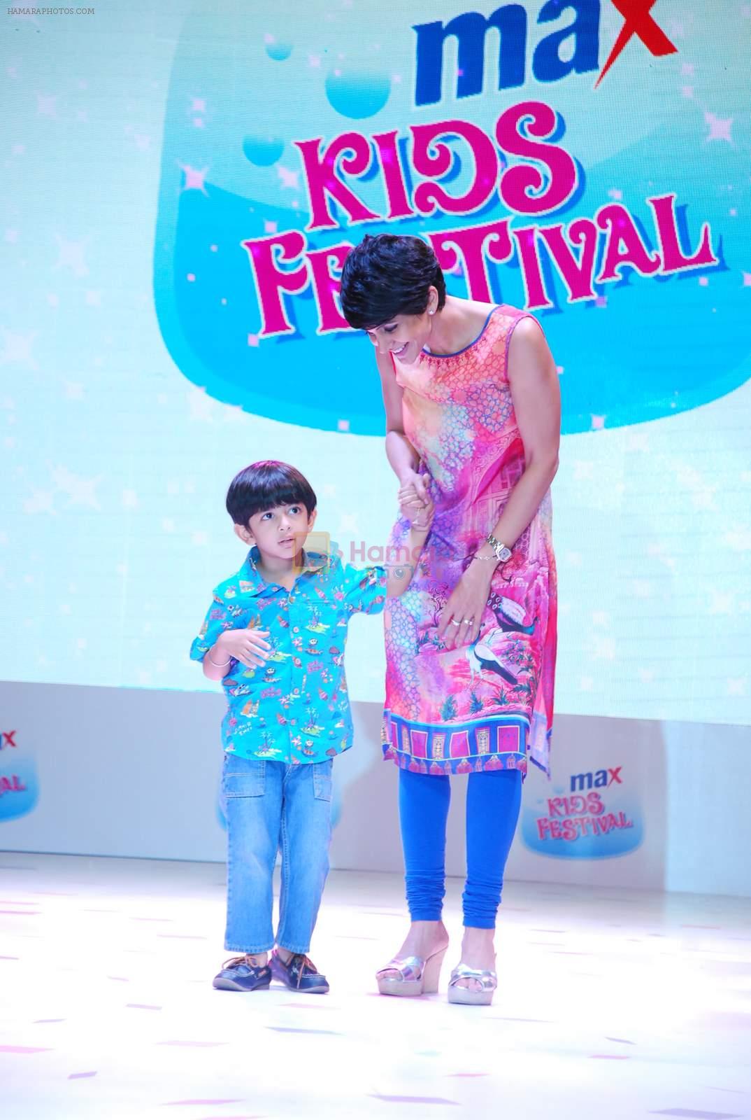 Mandira Bedi at Max kids fashion show in Mumbai on 5th May 2015