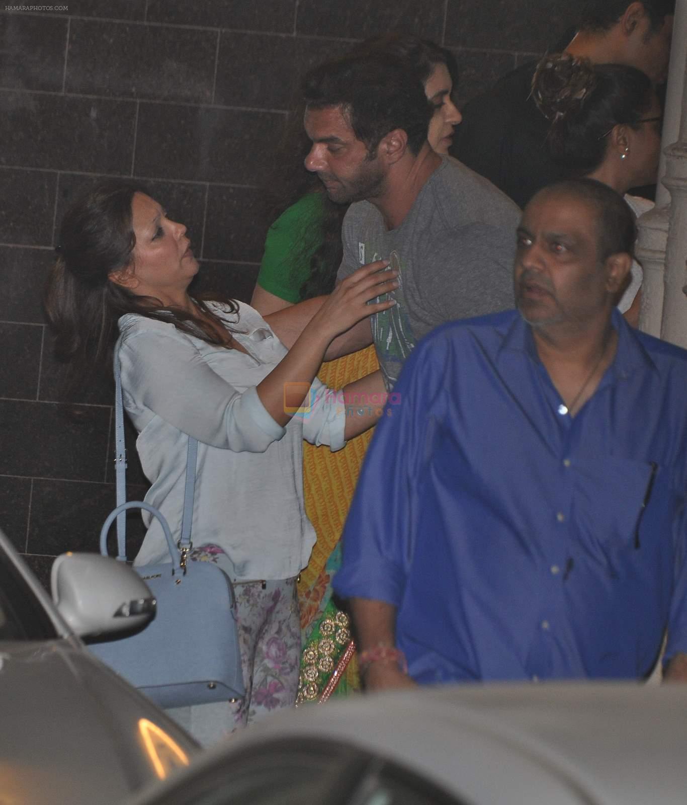 Sohail Khan at Salman's house  on 6th May 2015