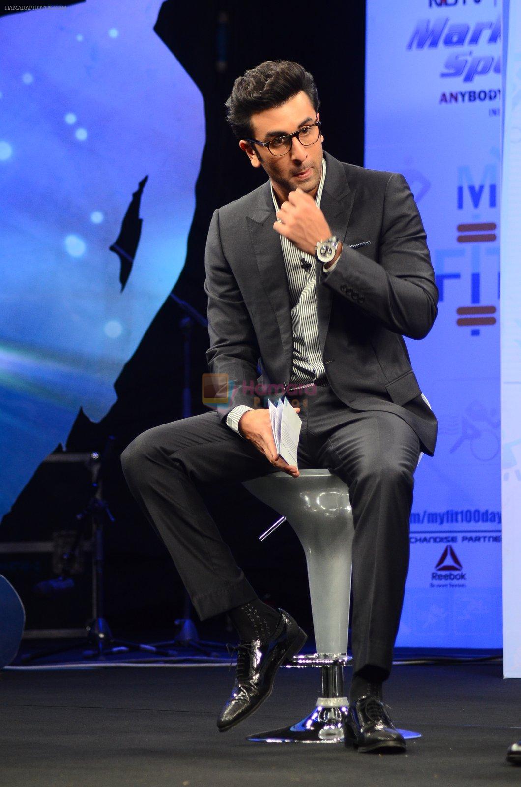 Ranbir Kapoor at NDTV-Nirmal Marks For Sports event in NCPA, Mumbai on 6th May 2015