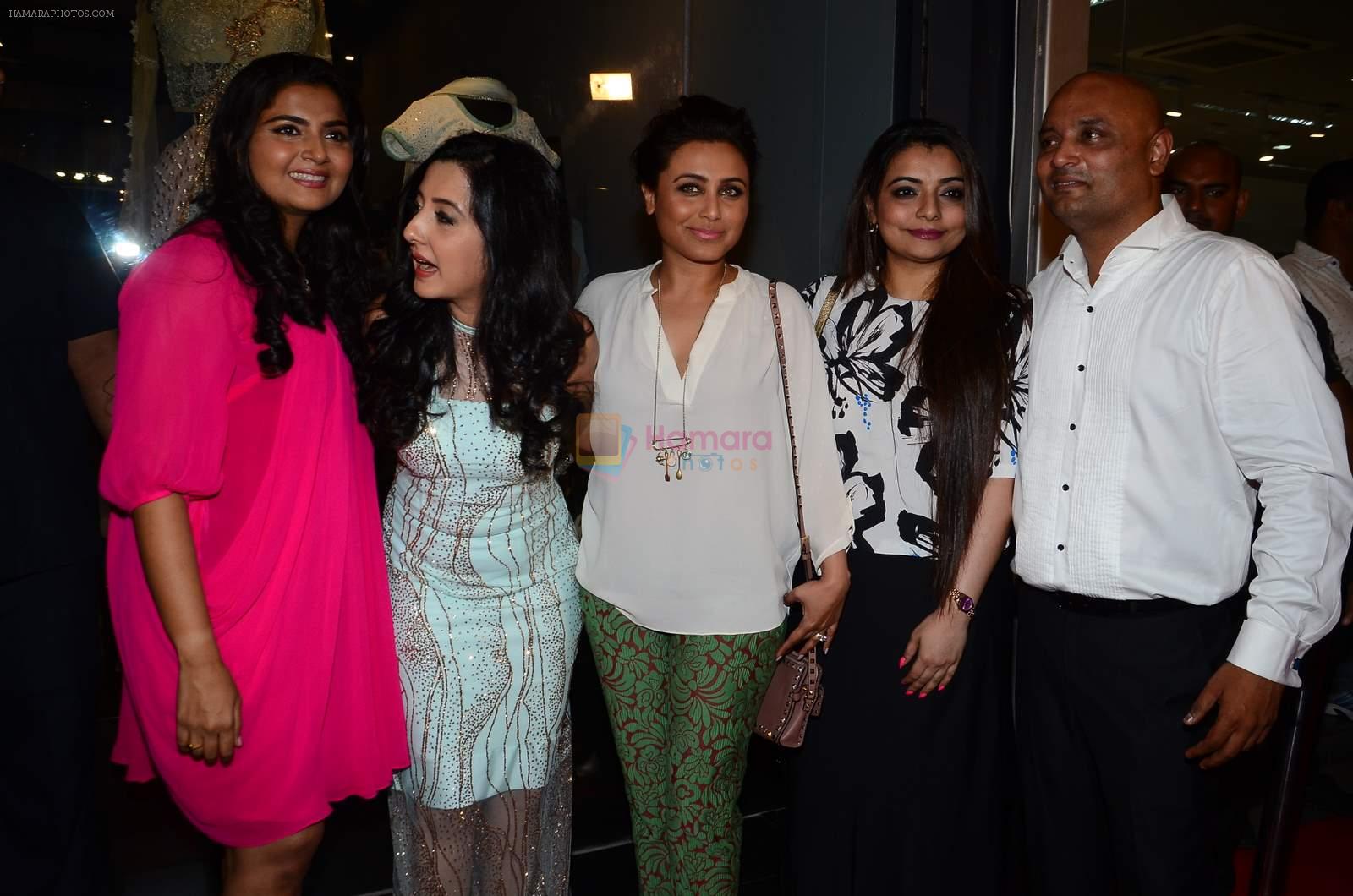 Rani Mukerji, Vaibhavi Merchant at the launch of Amy Billimoria and Pankti Shah's store launch in Juhu, Mumbai on 7th May 2015