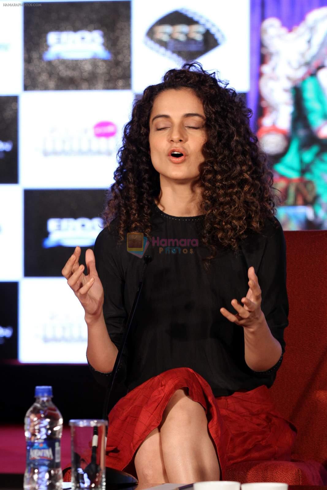 Kangana Ranaut promotes Tanu Weds Manu 2 in Kolkata on 7th May 2015