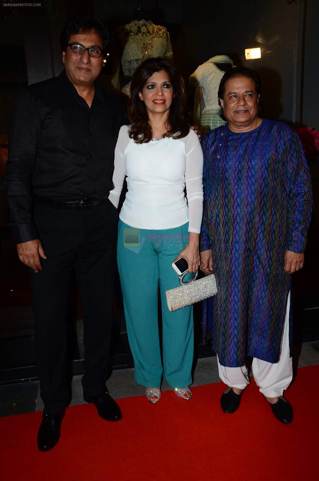 Talat Aziz, Anup Jalota at the launch of Amy Billimoria and Pankti Shah's store launch in Juhu, Mumbai on 7th May 2015