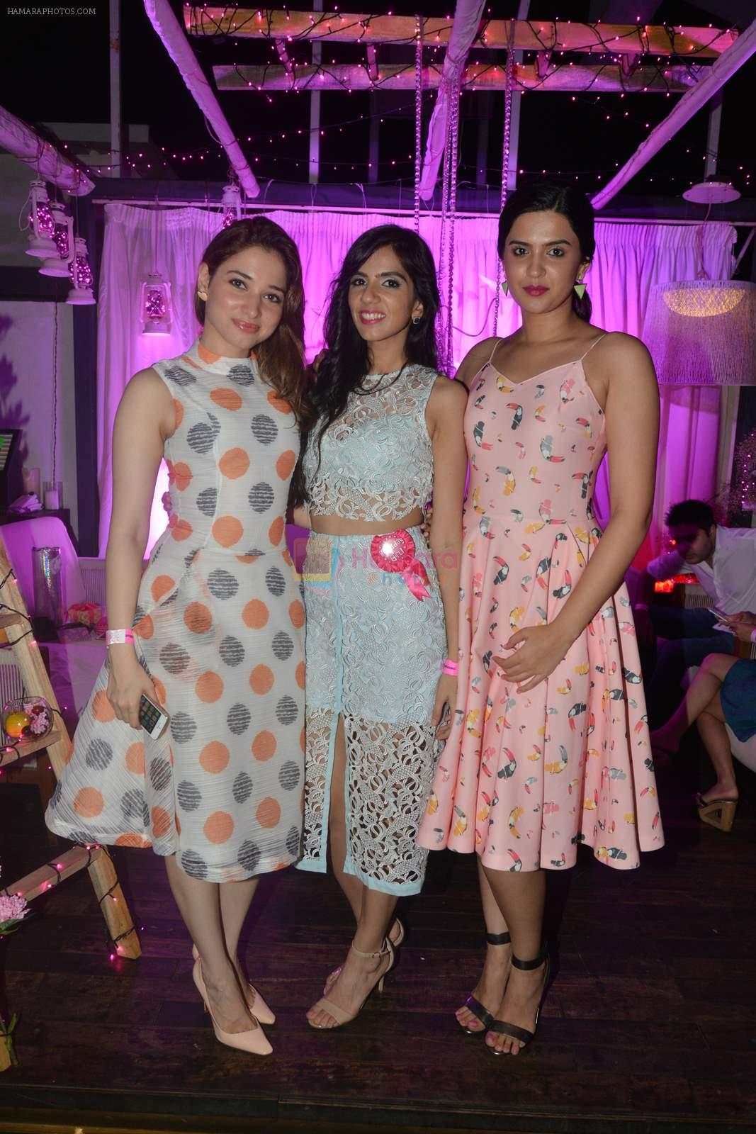 Tamannaah Bhatia, Nishka Lulla at Grey Goose Cabana Couture launch in Asilo on 8th May 2015